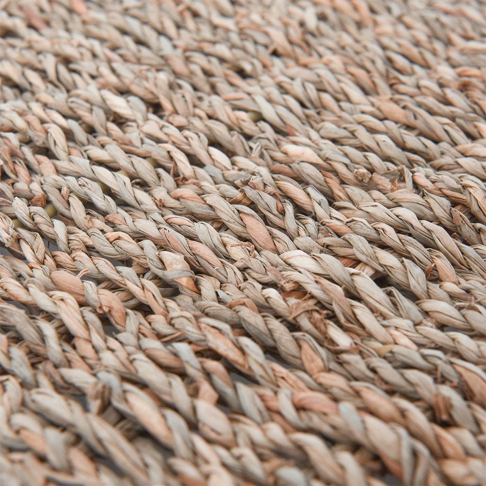 Didmeninė prekyba natūraliomis rankomis austi jūros žolės stalo kilimėliai